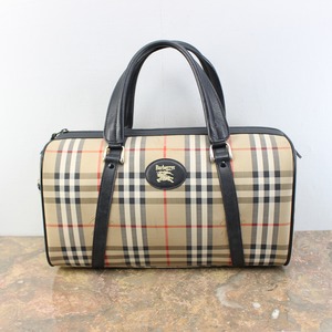 .BURBERRYS CHECK PATTERNED BOSTON BAG/バーバリーズチェック柄ボストンバッグ 2000000066776