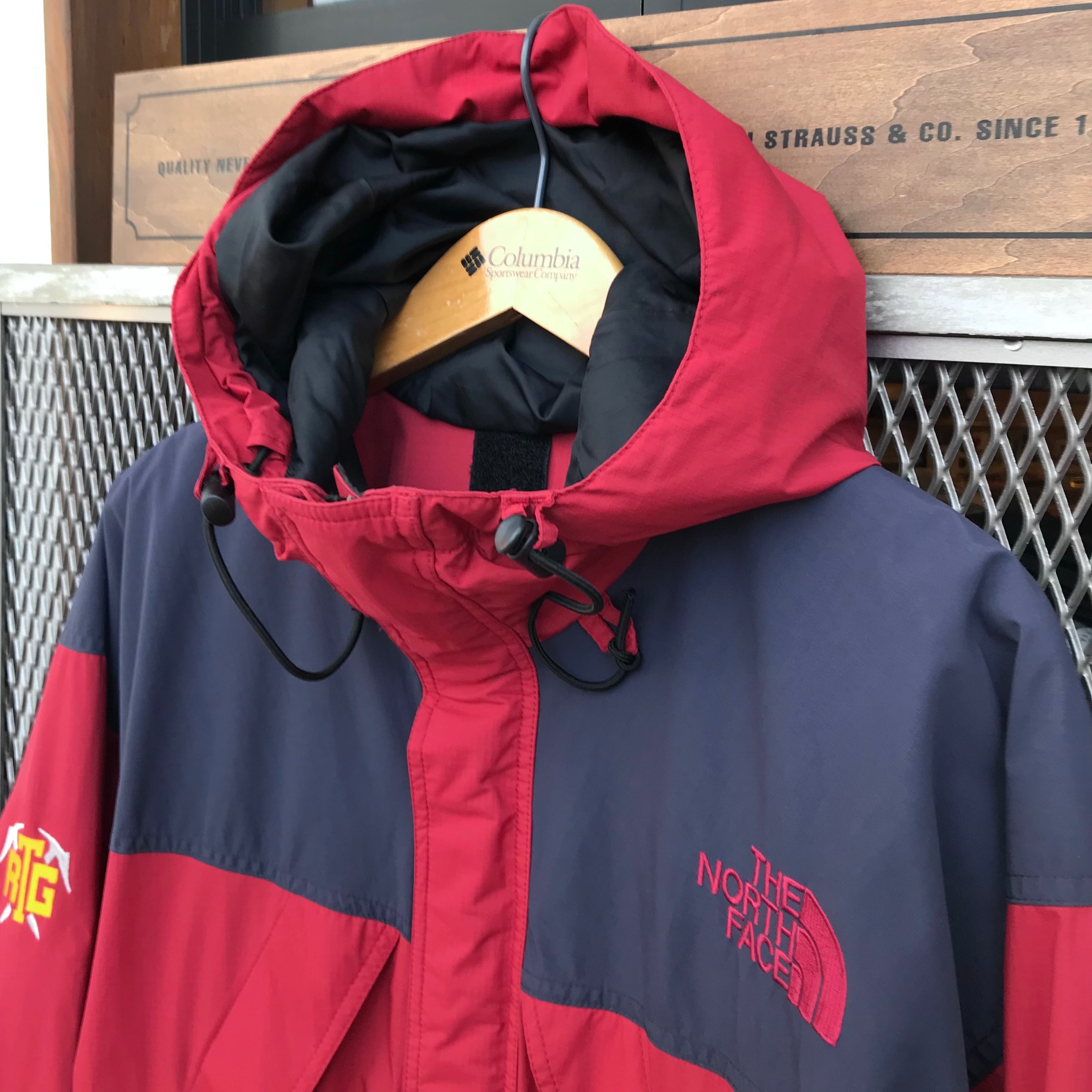 レアカラー vintage north face rtg jacket L当方はsup - マウンテン