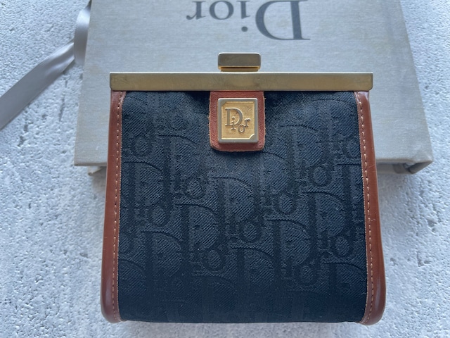 Christian Dior トロッター がま口コインケース Dior dior ディオール  クリスチャンディオール coin case