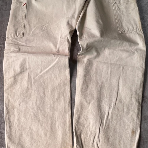 80s 星タグ USA製 ホワイト ダブルニー Carhartt pants 詳細写真14