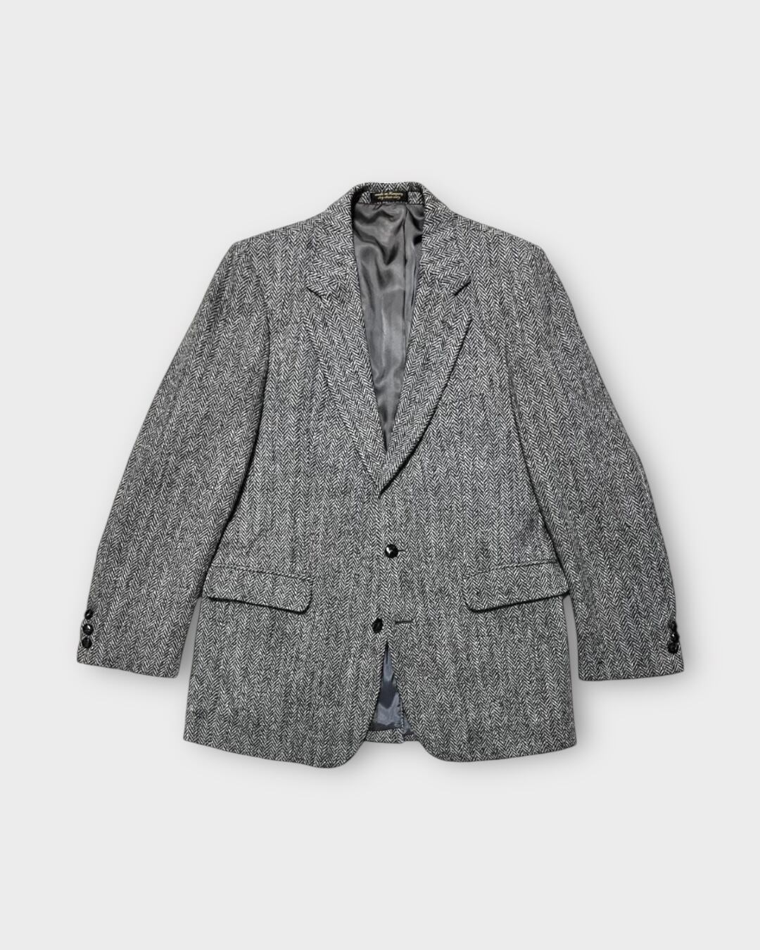 【VINTAGE】1980’s “Tony Dennis” Harris Tweed Jacket