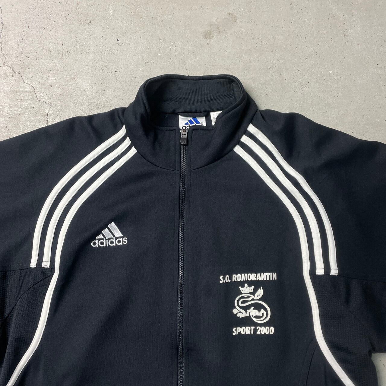 90年代 adidas アディダス 万国旗 トラックジャケット ジャージ