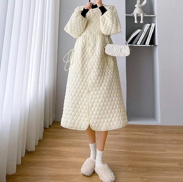 送料無料】 キルティング ワンピース キルティングワンピース