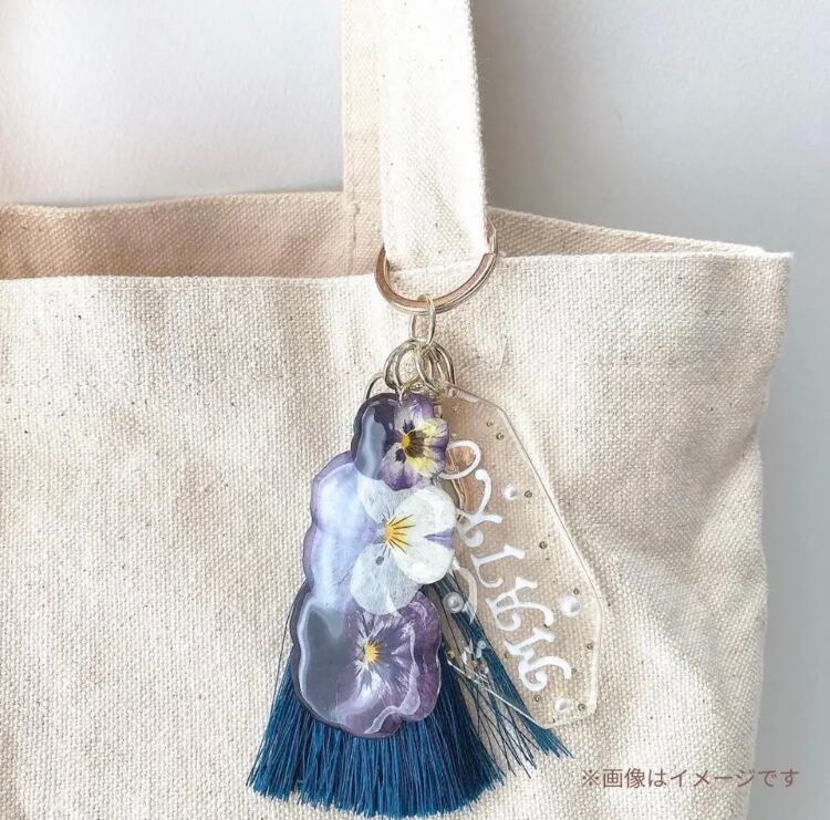 tassel   （ viola_2 ）  キーホルダー