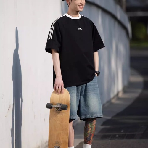 【BELLKEN】Raglan Sleeve Short Sleeve T-Shirt