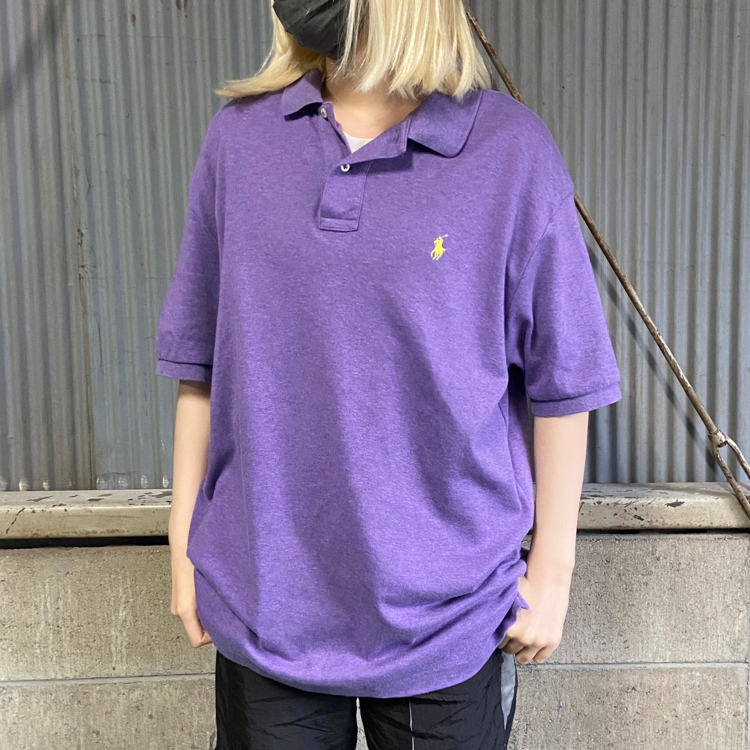 Polo by Ralph Lauren オールドラルフローレン Tシャツ地 ポロシャツ 