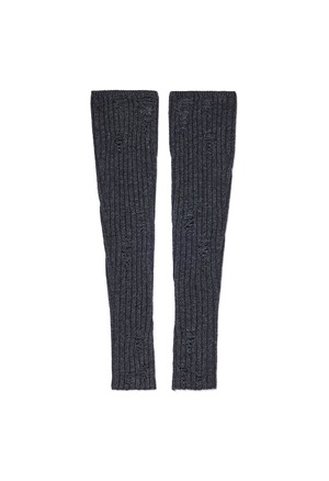 [OPEN YY] CUT OUT LEG WARMERS, CHARCOAL 正規品 韓国ブランド 韓国通販 韓国代行 韓国ファッション オープン ワイワイ 日本 店舗