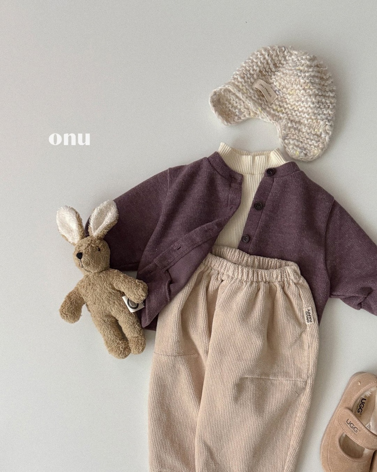 ONU［取寄］rib turtleneck tee 26winter