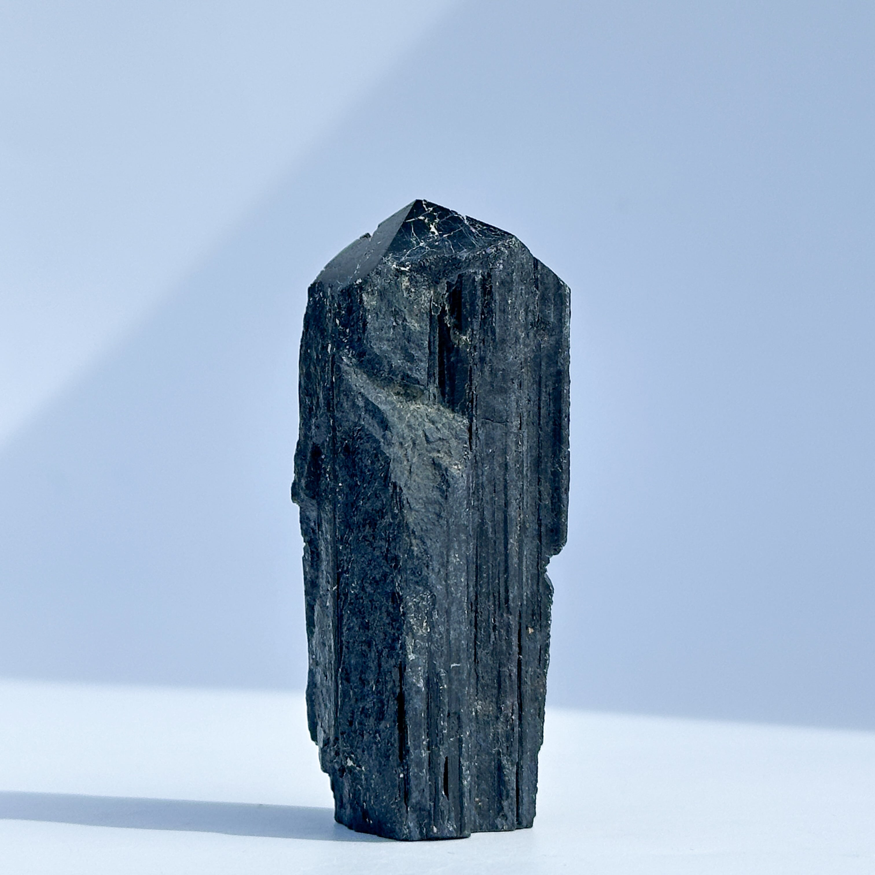 ブラジル産巨大ブラックトルマリン約13.3kg インテリア置き物パワーストーン ブラックトルマリン タワー91◇ Black Tourmaline ◇天然石・鉱物