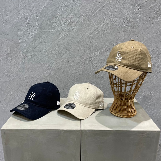 NEW ERA/コットンリネンキャップ