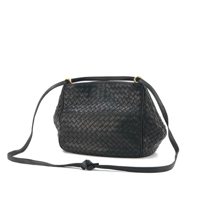 Bottega Veneta ボッテガヴェネタ　トートバッグ　ショルダーバッグ　イントレチャート　ブラック　ブラック　vintage　ヴィンテージ　オールド　ppzkgs