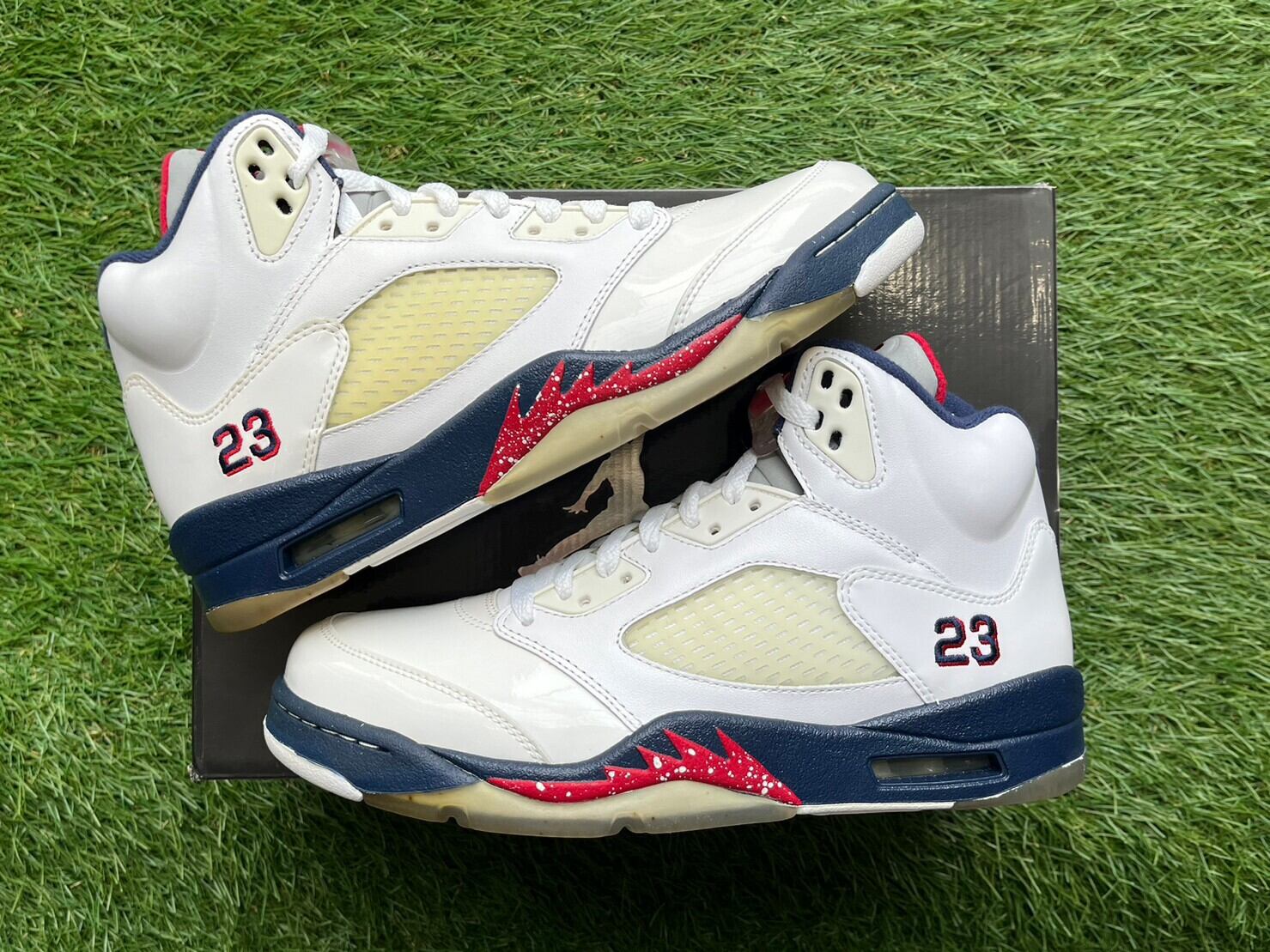 NIKE AIR JORDAN 5 RETRO OLYMPIC 136027-103 26㎝ 61148