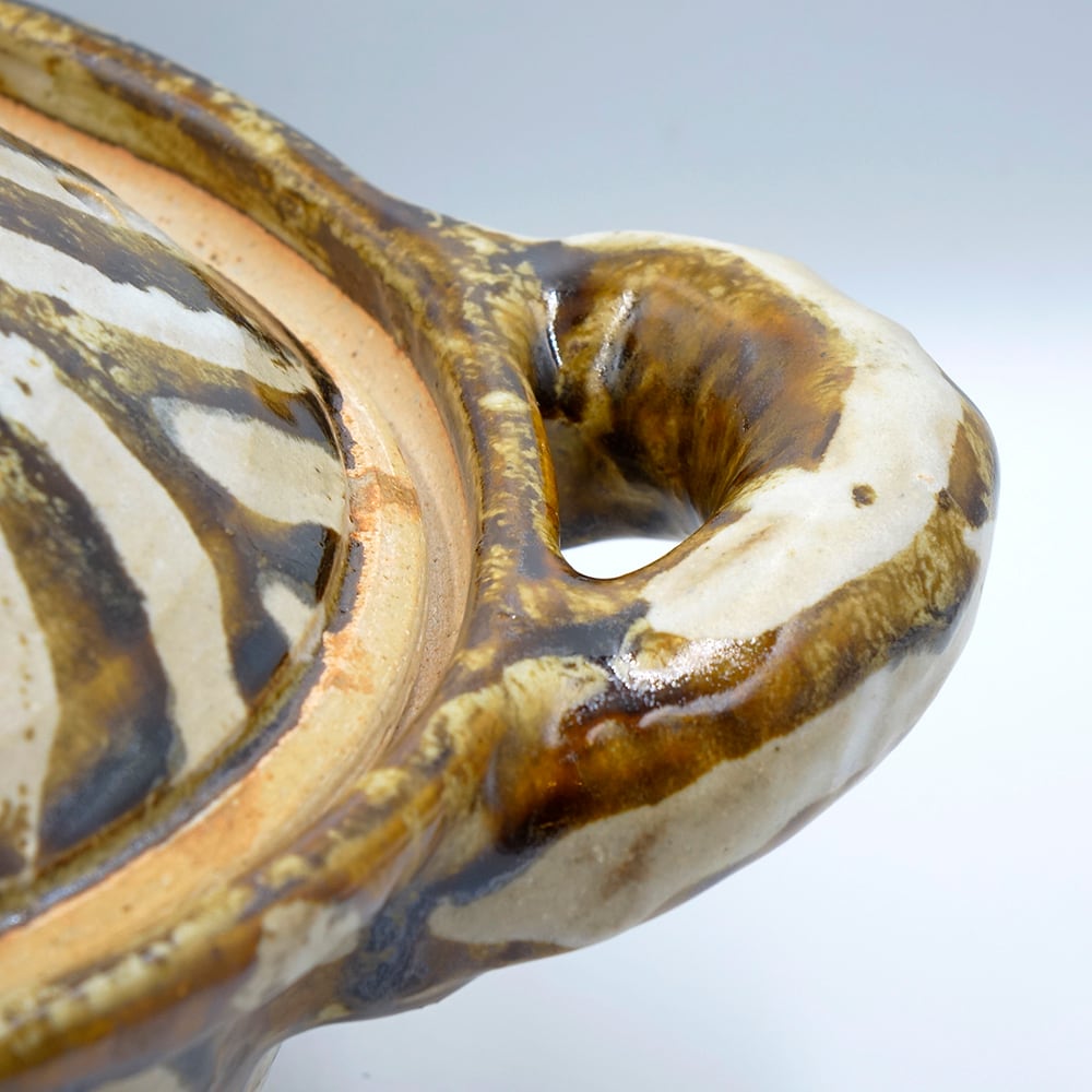 8号鍋 茶うず巻【向開窯 福島真弥展】 | 器 ギャラリー 香綵