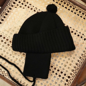 Nine Tailor(ナインテイラー) "Stalk Flap Watch" -Black-