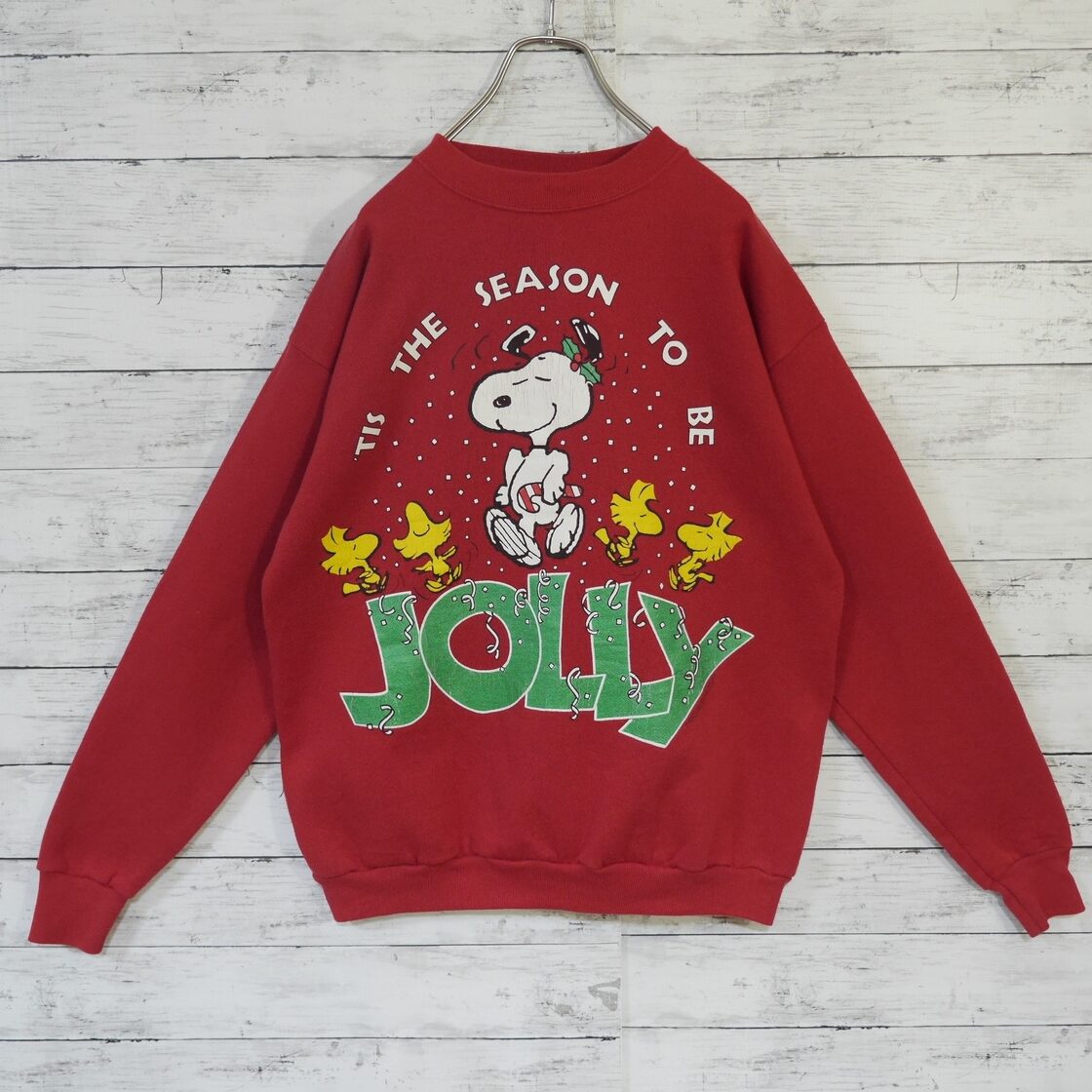 80s USA製 アメリカ PEANUTS ピーナッツ SNOOPY スヌーピー ビッグ 