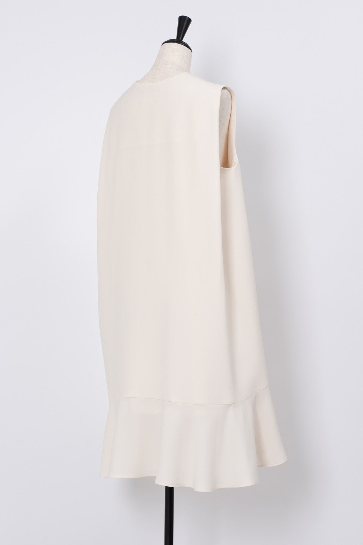 Arobe アローブ★2Way Neck Pearl Dress ホワイトワンピ Pearl Frill Gilet Dress OFF WHITE | Arobe OFFICIAL ONLINE STORE