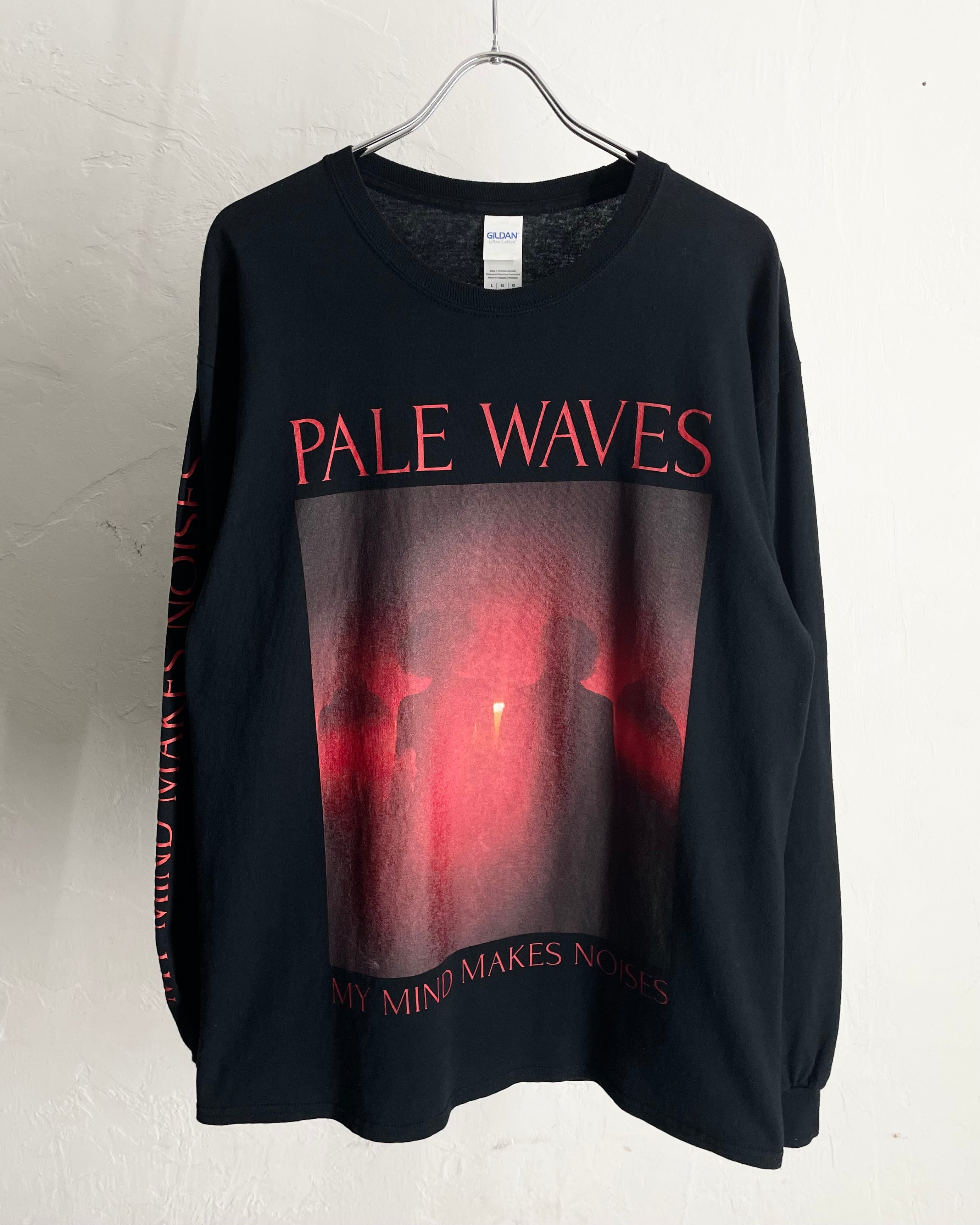 【PALE WAVES】Tシャツ ブラック/L PALE WAVES 