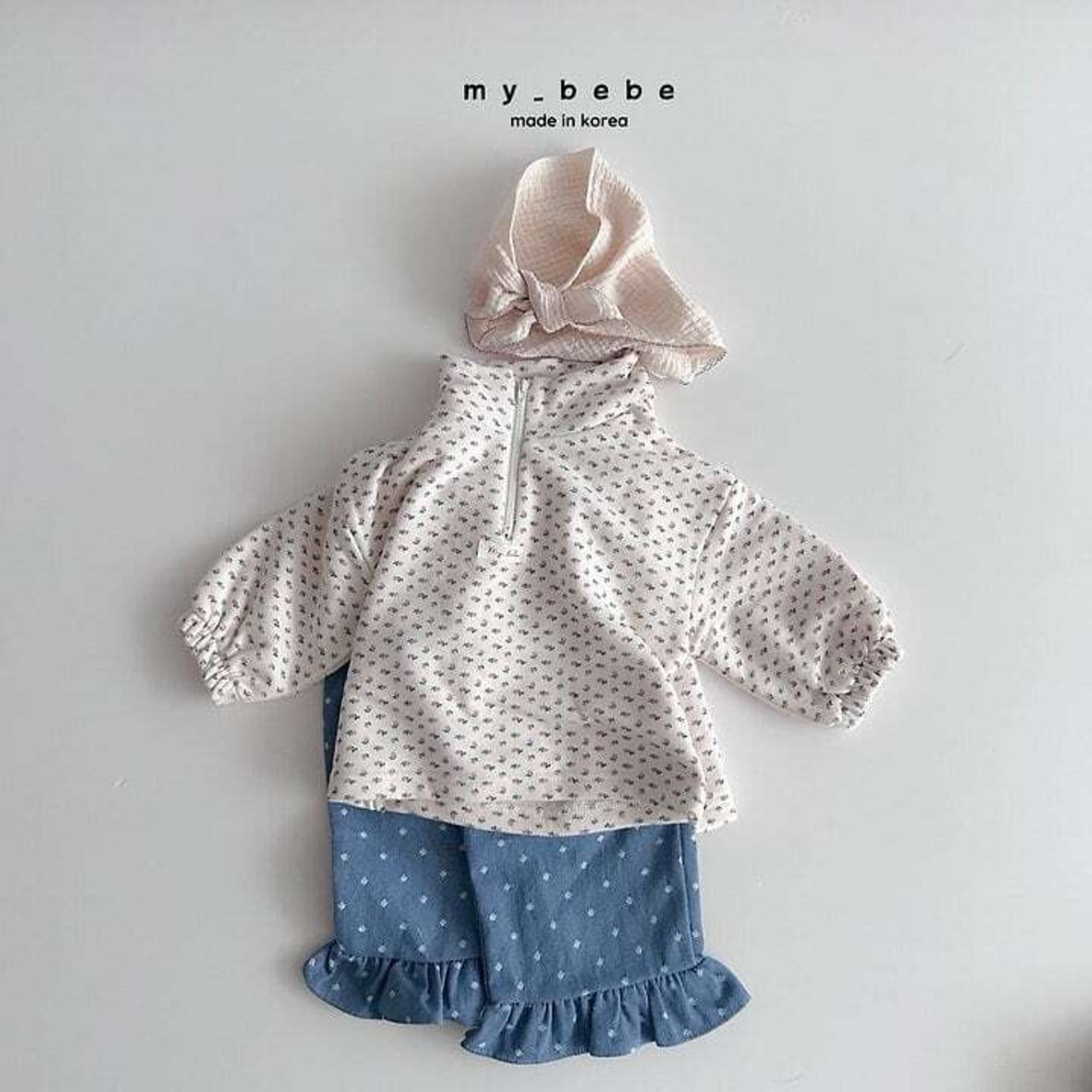 韓国子供服 / Mybebe / ジュリーアノラック / 長袖Ｔシャツ *XS~XL*