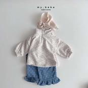 韓国子供服 / Mybebe / ジュリーアノラック / 長袖Ｔシャツ *XS~XL*