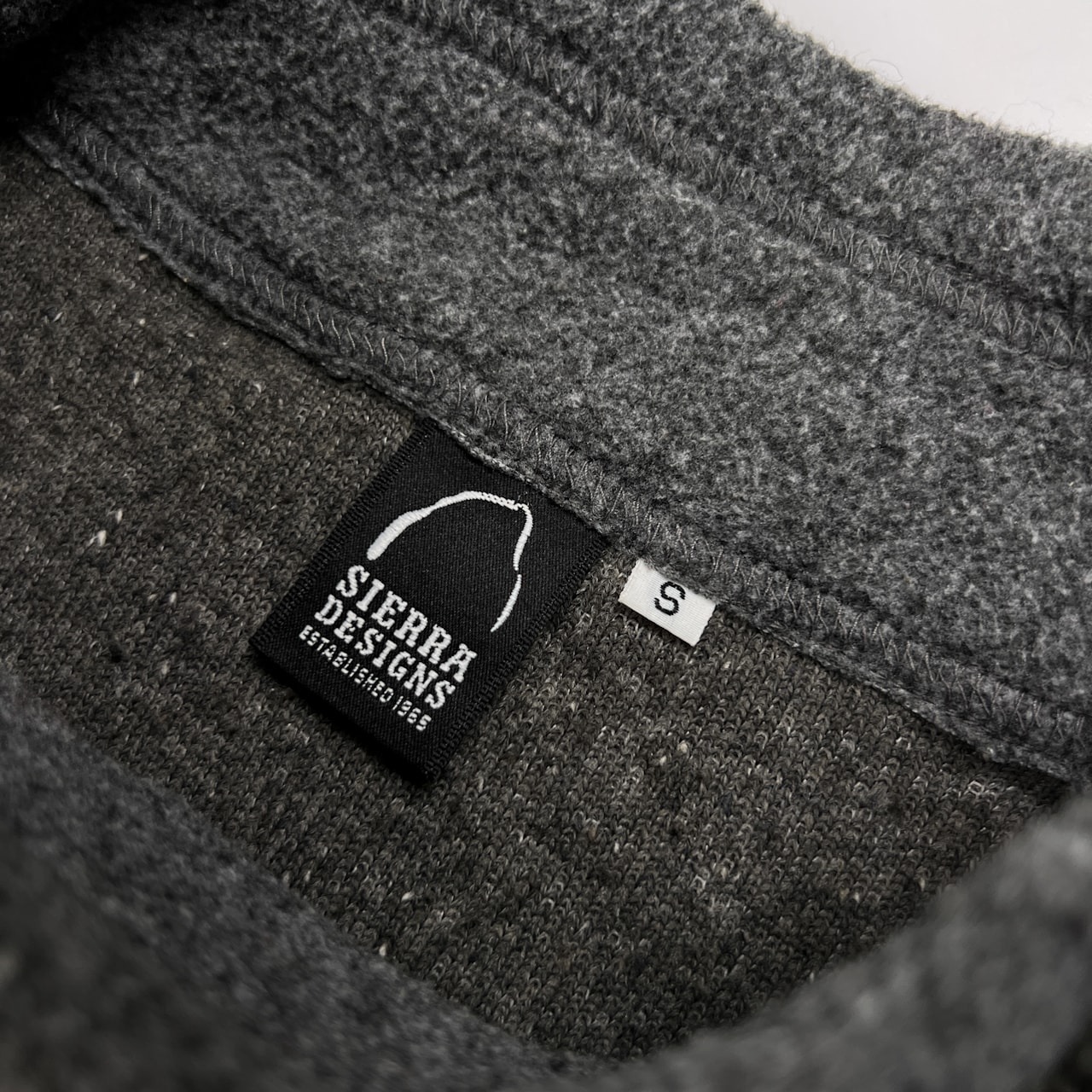 SIERRA DESIGNS シエラデザインズ ハイネック ボアフリース トレーナー プルオーバー ジャケット サイズ S /チャコール