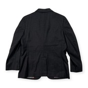 J.PRESS ジェイプレス 金ボタン 段返3B テーラードジャケット ブレザー 13号 XL /チャコールグレー/ビンテージ