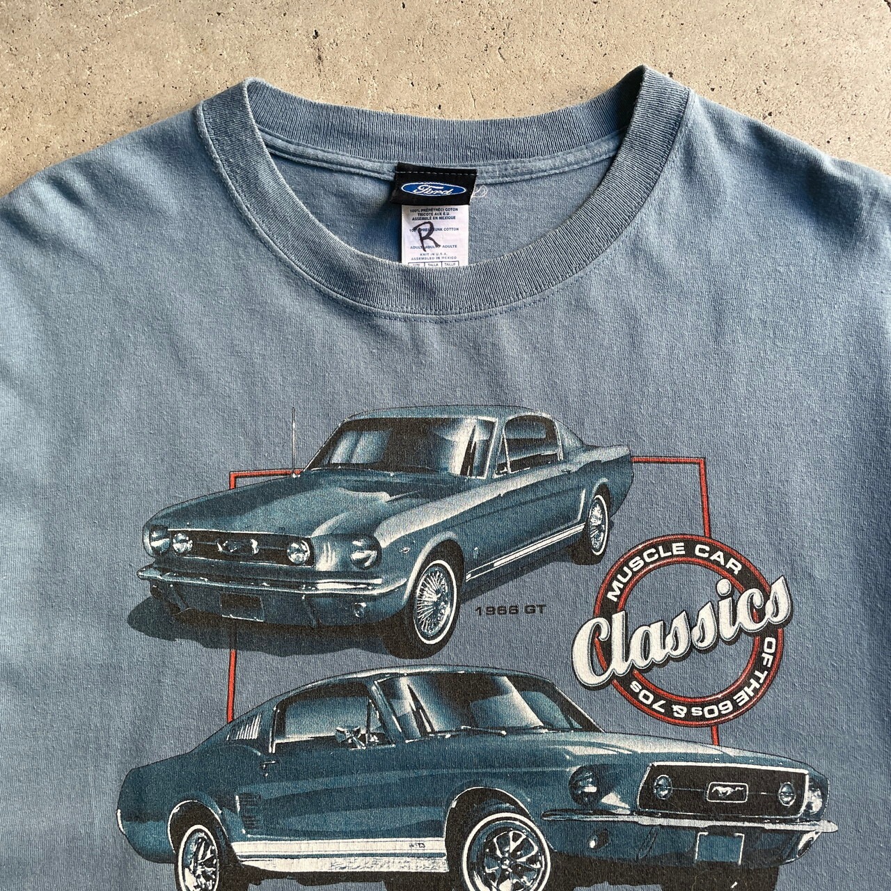 00年代 Ford MUSTANG フォード クラシックカー 車 企業ロゴ 