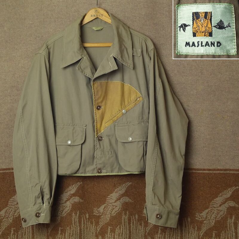 50s マスランド WOODSTREAM MASLAND フィッシングジャケット