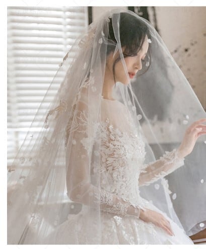 David's Bridal アメリカ製ウェディングドレス US ベール付き David's Bridal アメリカ製ウェディングドレス US ベール付き