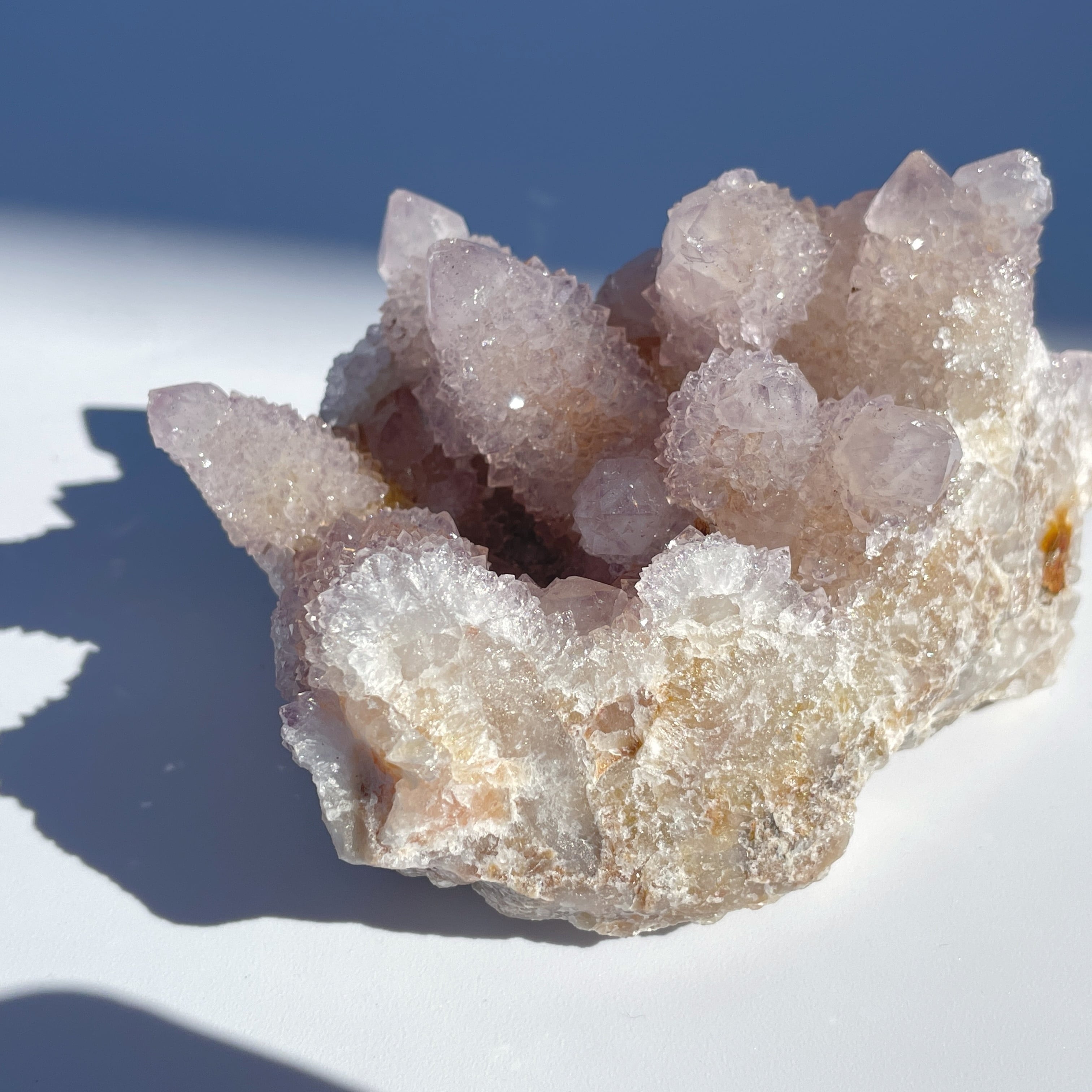 スモーキー スピリットクォーツ クラスター ② カクタスクォーツ 天然石