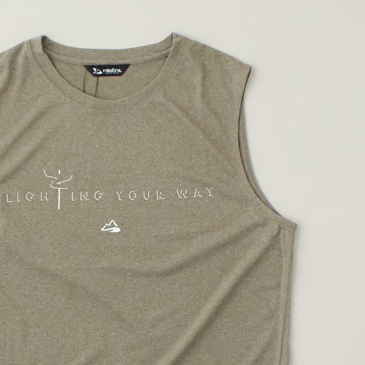 milestone（マイルストーン）Doo-Bop Sleeveless T-shirt -コッパー