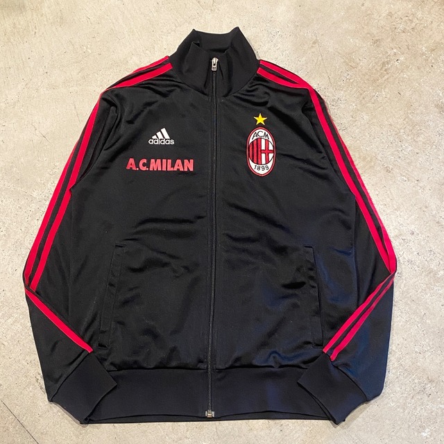 adidas TRACK JACKET A.C. MILAN BLK