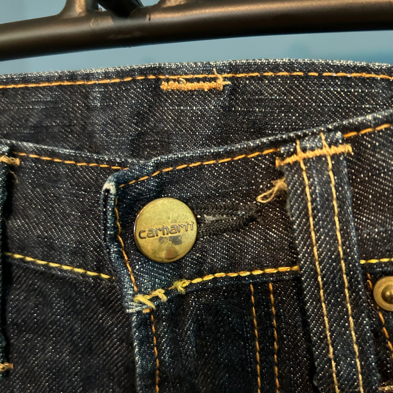 Carhartt】フレアパンツ デニム レディース W26 L32 ジーパン