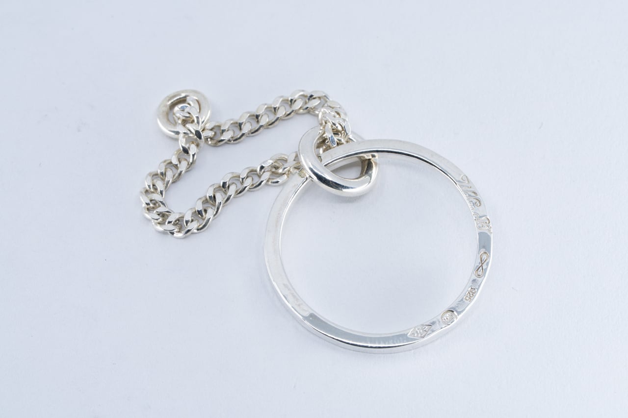 【WAKAN SILVER SMITH】CHAIN RING Ring | WAKAN SILVER SMITH online store