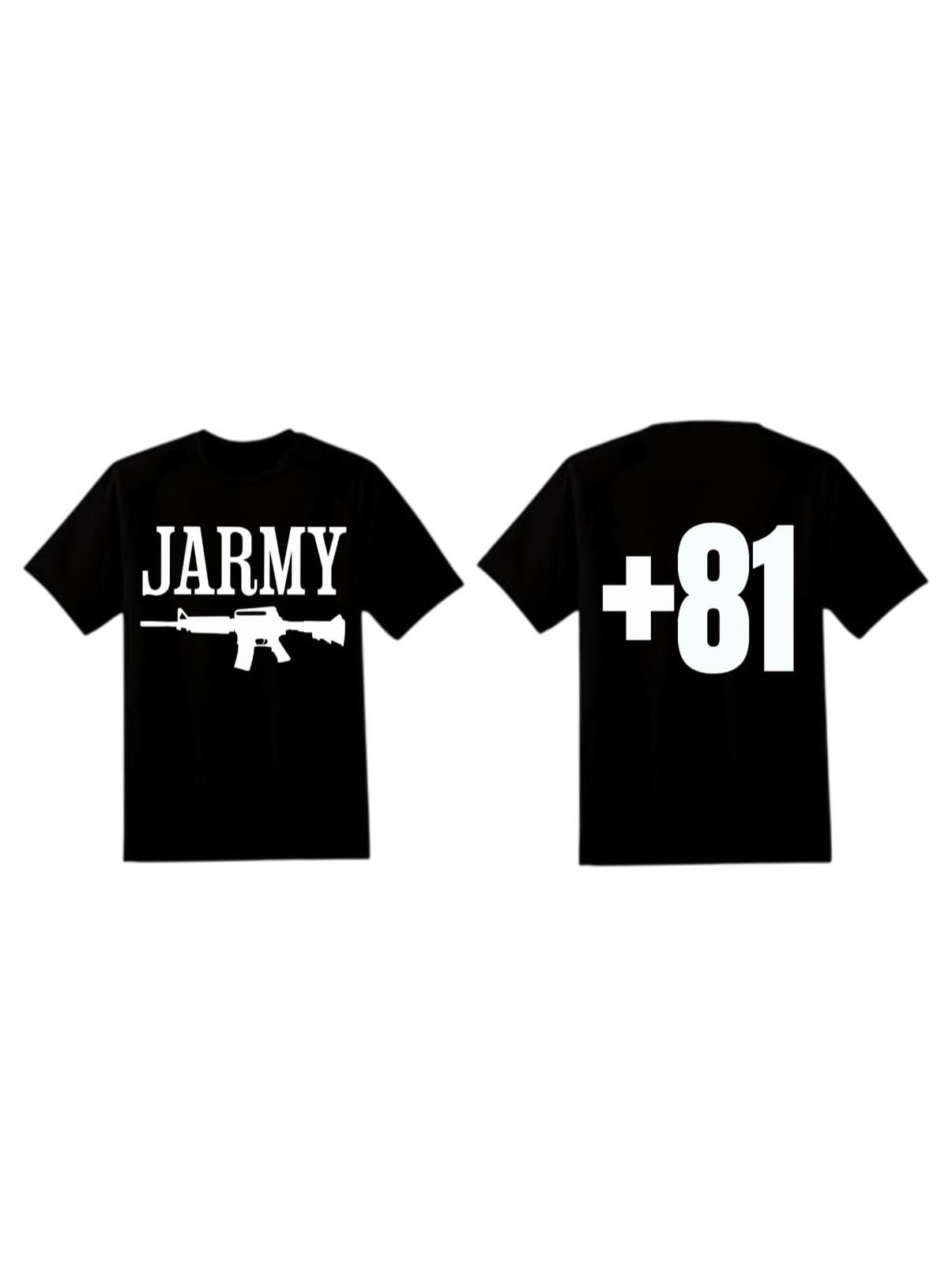 JARMY パーカー XS 黒 +81 JARMY LOGO HOODIE BLACK | JARMY