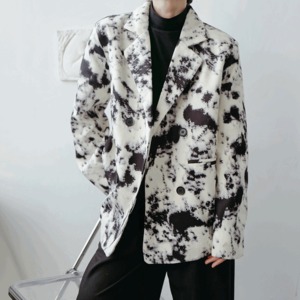 tie-dye design jacket（絞り染めデザインジャケット）-b1247