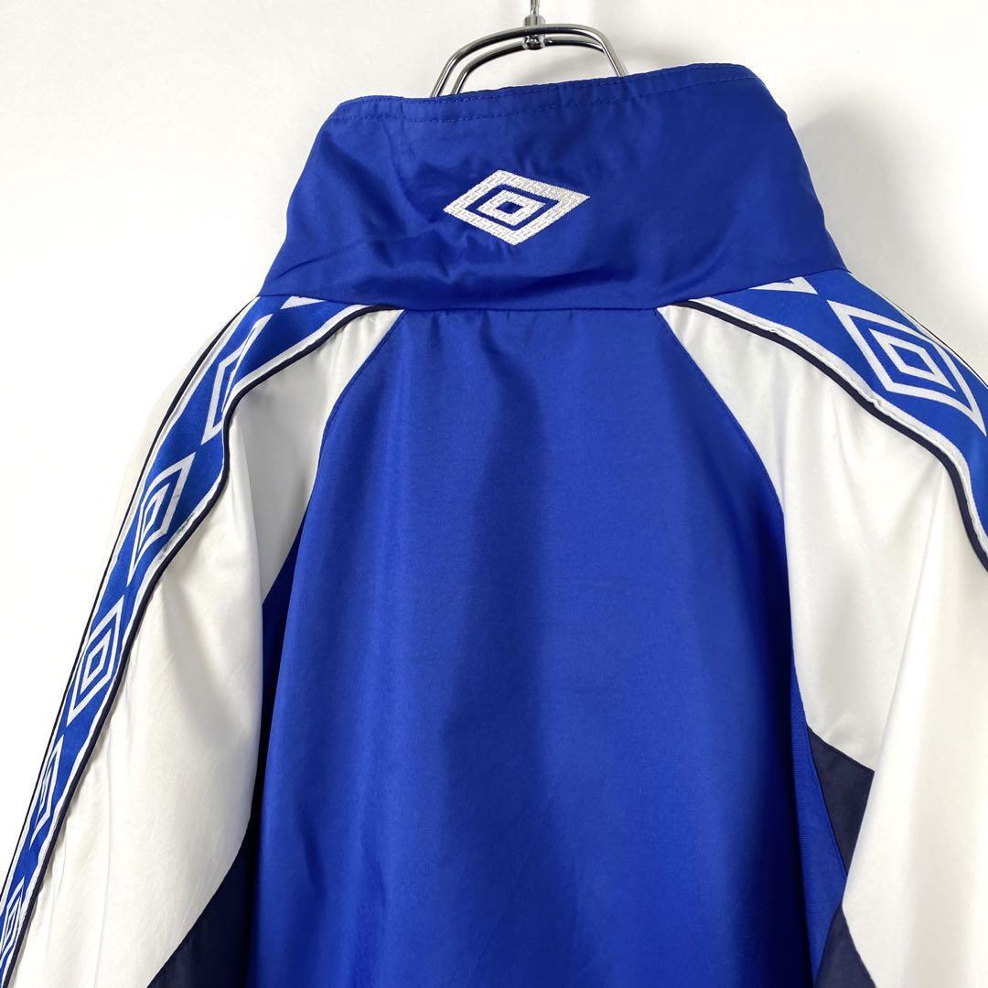 90s UMBRO ヴィンテージ　サイドラインロゴ　ナイロンジャケット