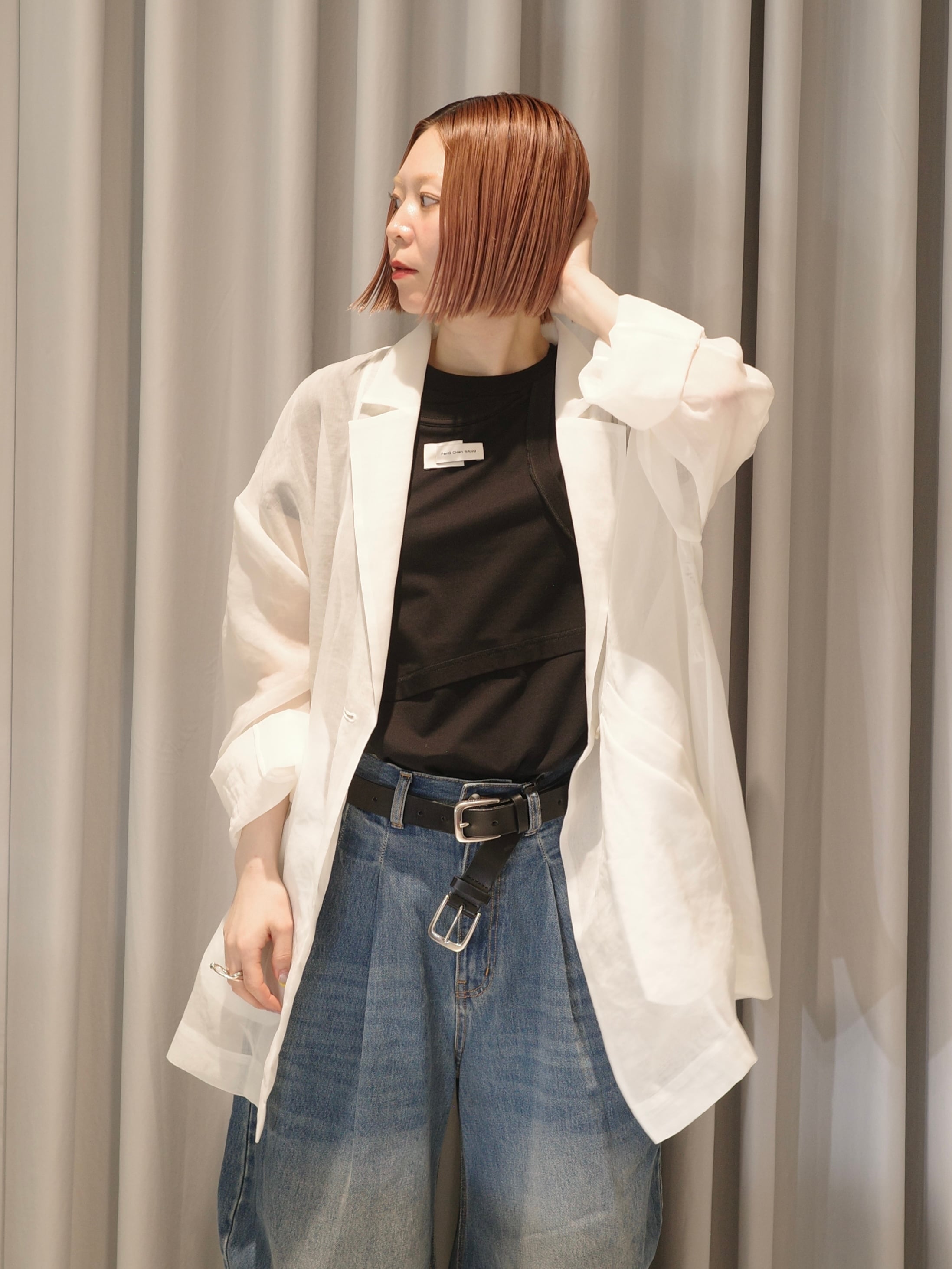 26SS】ENFOLD エンフォルド / シアージャケット / SHERR BIG JACKET