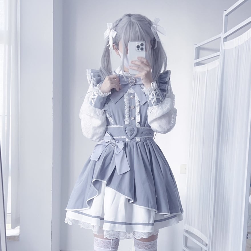 【貴重】【極美品】Cornet Y2K ロリータ ゴスロリ ワンピース 貴重】【極美品】Cornet Y2K ロリータ ゴスロリ ワンピース