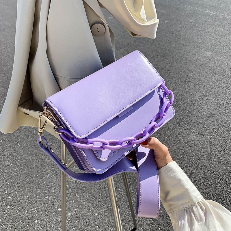 夏の小さなバッグ女性バッグ2020新しい潮ネット赤ファッションチェーンショルダーバッグinsワイルドテクスチャ小さな正方形のバッグ Tiancai_Wing_Bag0969127