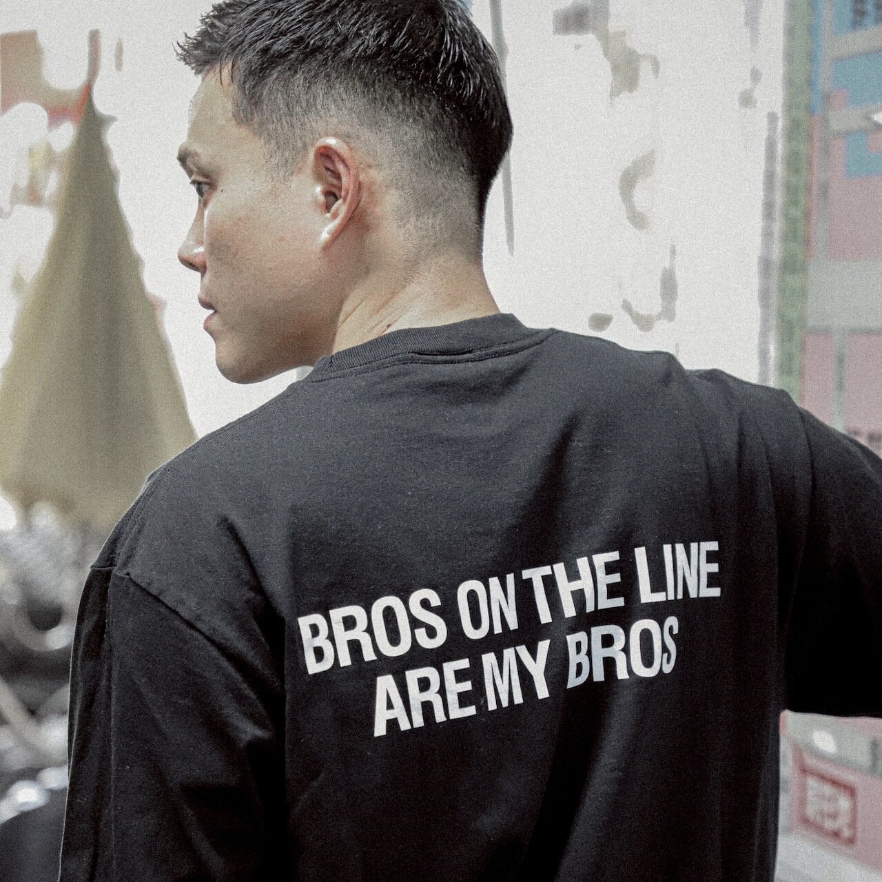善悪 BACK AGAIN LONG SHIRTS black | RSLANG