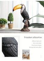 置物　鳥　オニオオハシ　オオハシ　オーナメント　オブジェ　動物　アニマル　飾り　おしゃれ　かわいい