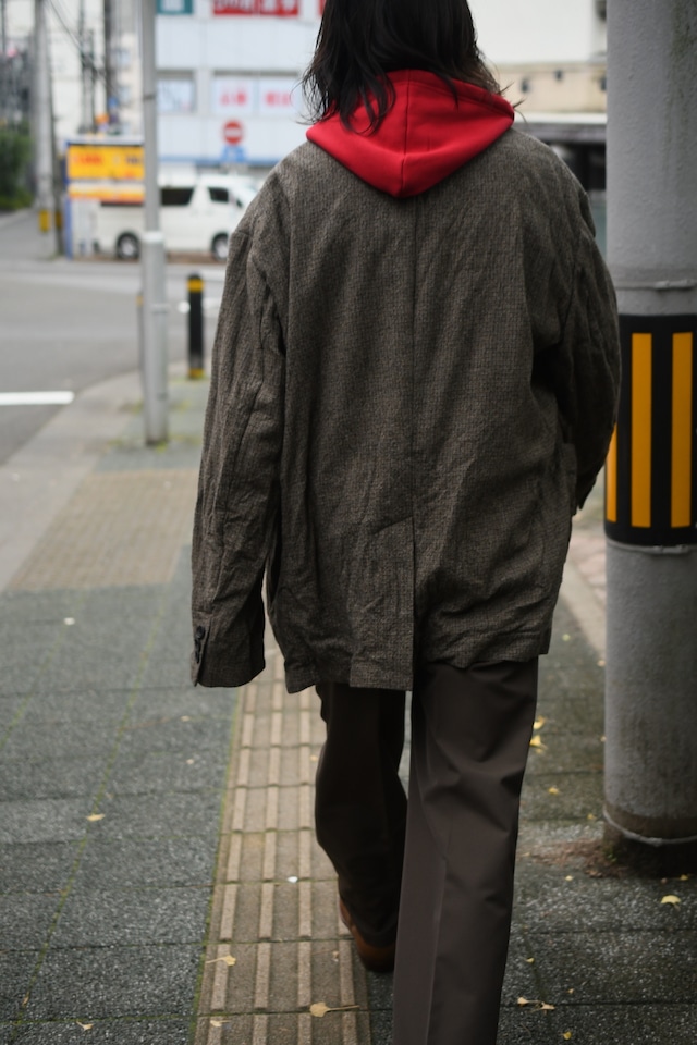 ensou. / Hypersized Blazer (Brown Gun Club)