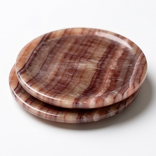 Natural stone tray