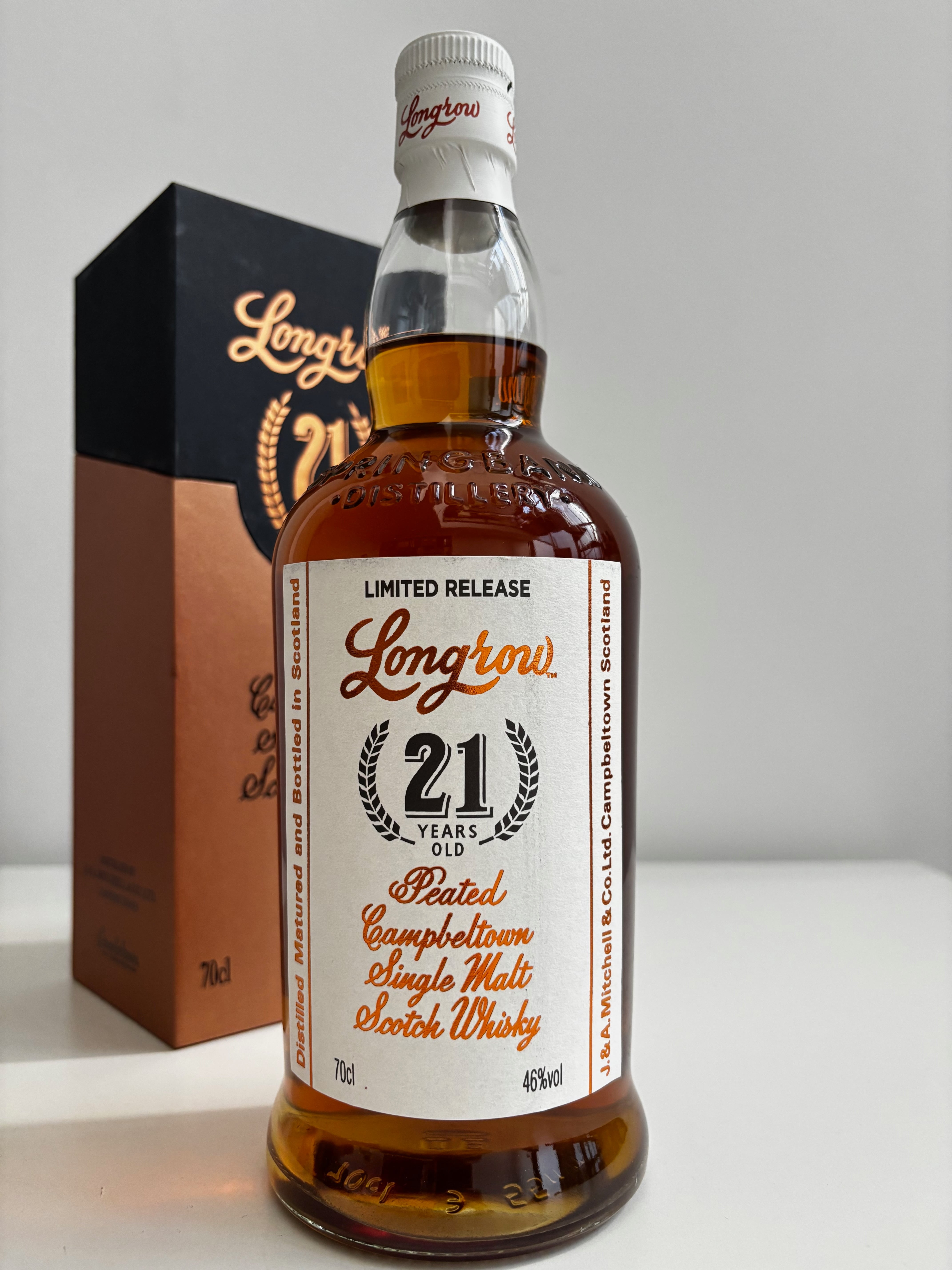 ロングロウCV 700ml 46% ロングロウ 21年 2019年ボトリング 46.0% 700ml | コマスピ