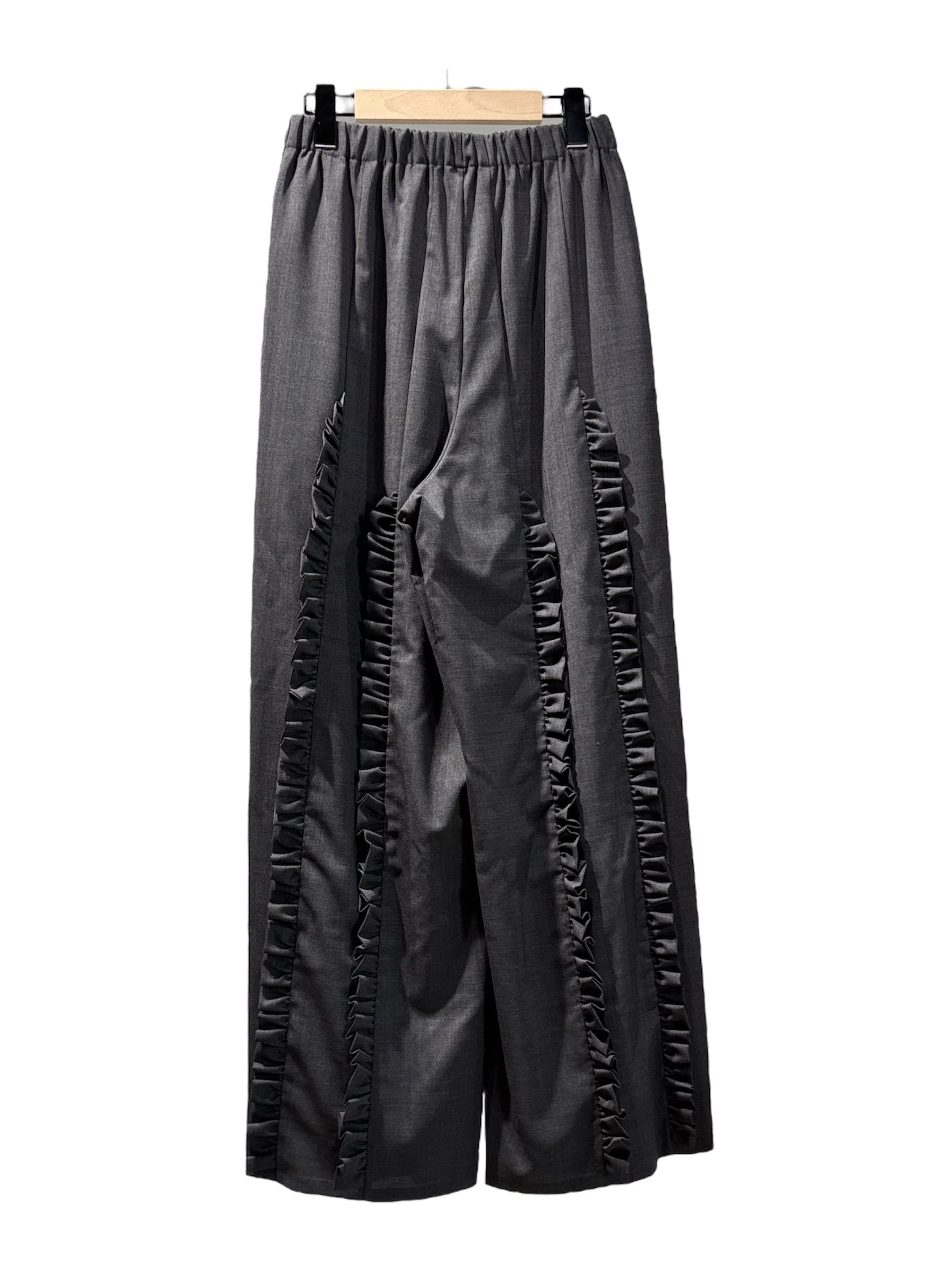 26SS】ENFOLD エンフォルド / フリルパンツ / FRILL TROUSERS | TRENT