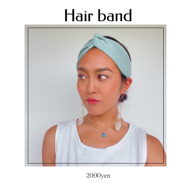 Hair band  mint