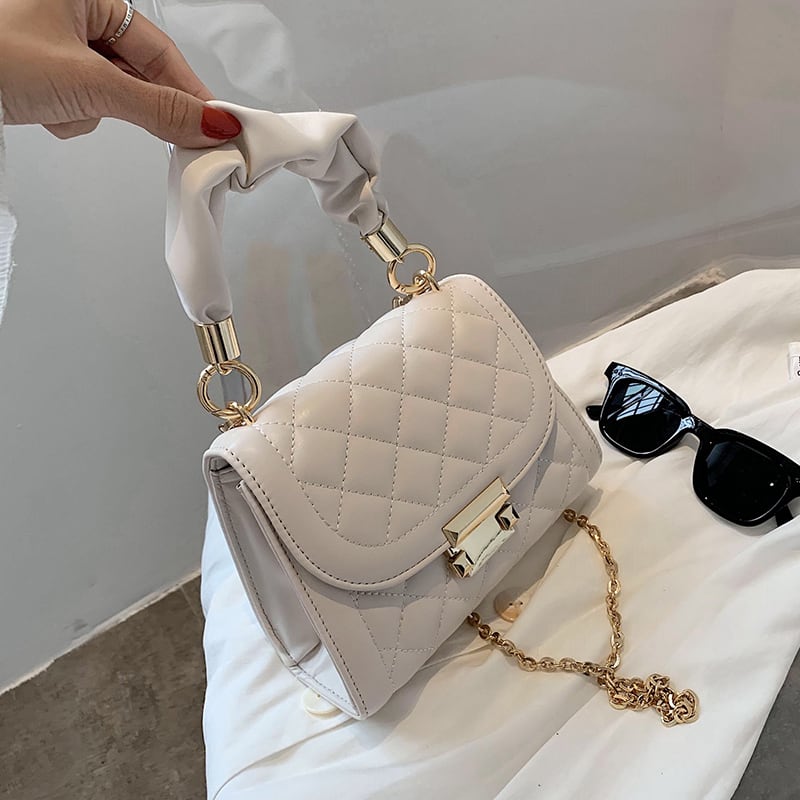 バッグレディースバッグ2020ニューウェーブファッションワイルドダイヤモンドチェーンクロスボディバッグサマーネットレッドショルダースモールスクエアバッグ Tiancai_Wing_Bag4363965