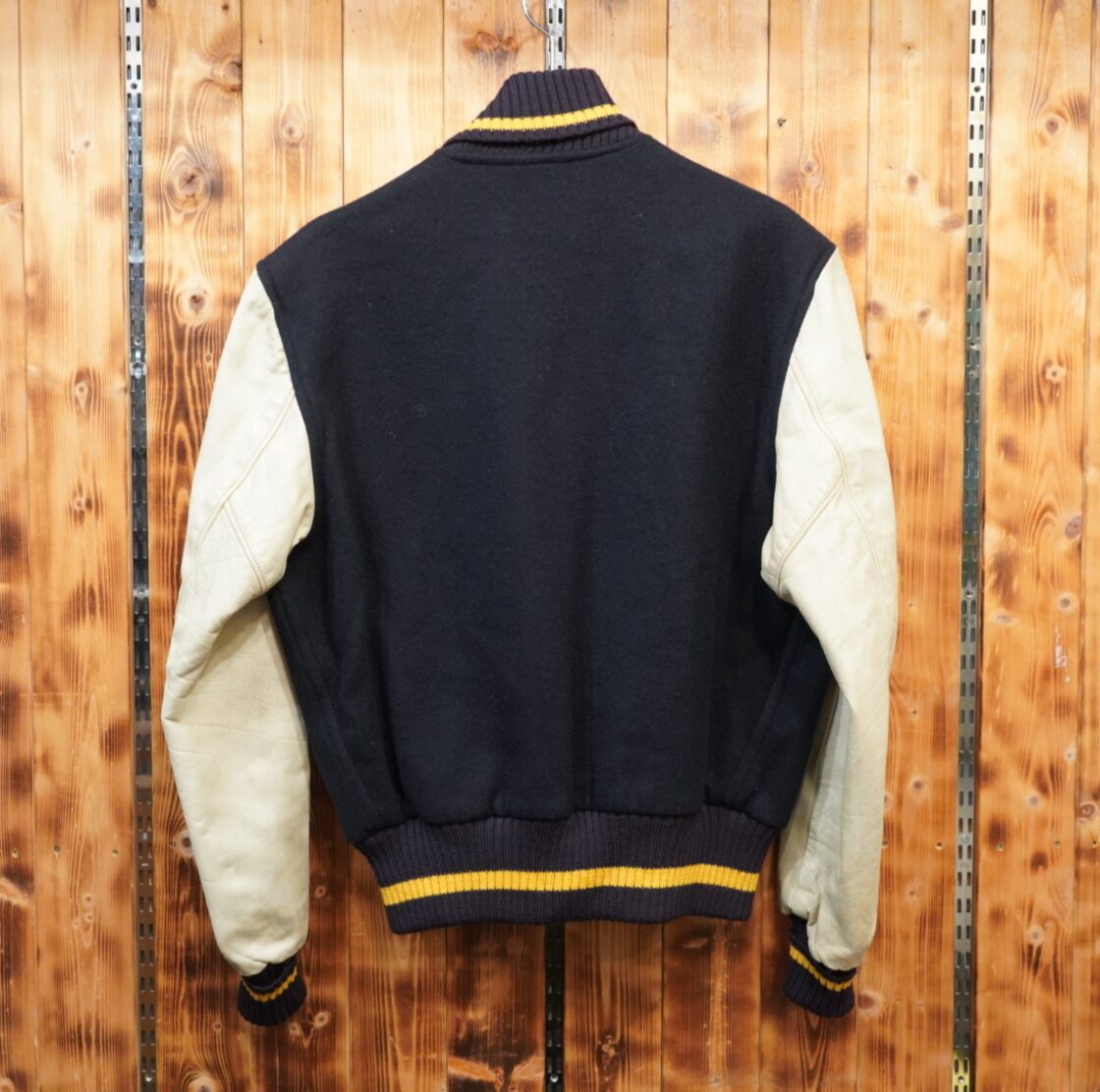 allion award jacket UCLA 袖レザー スタジャン 40/usa製 バーシティ 