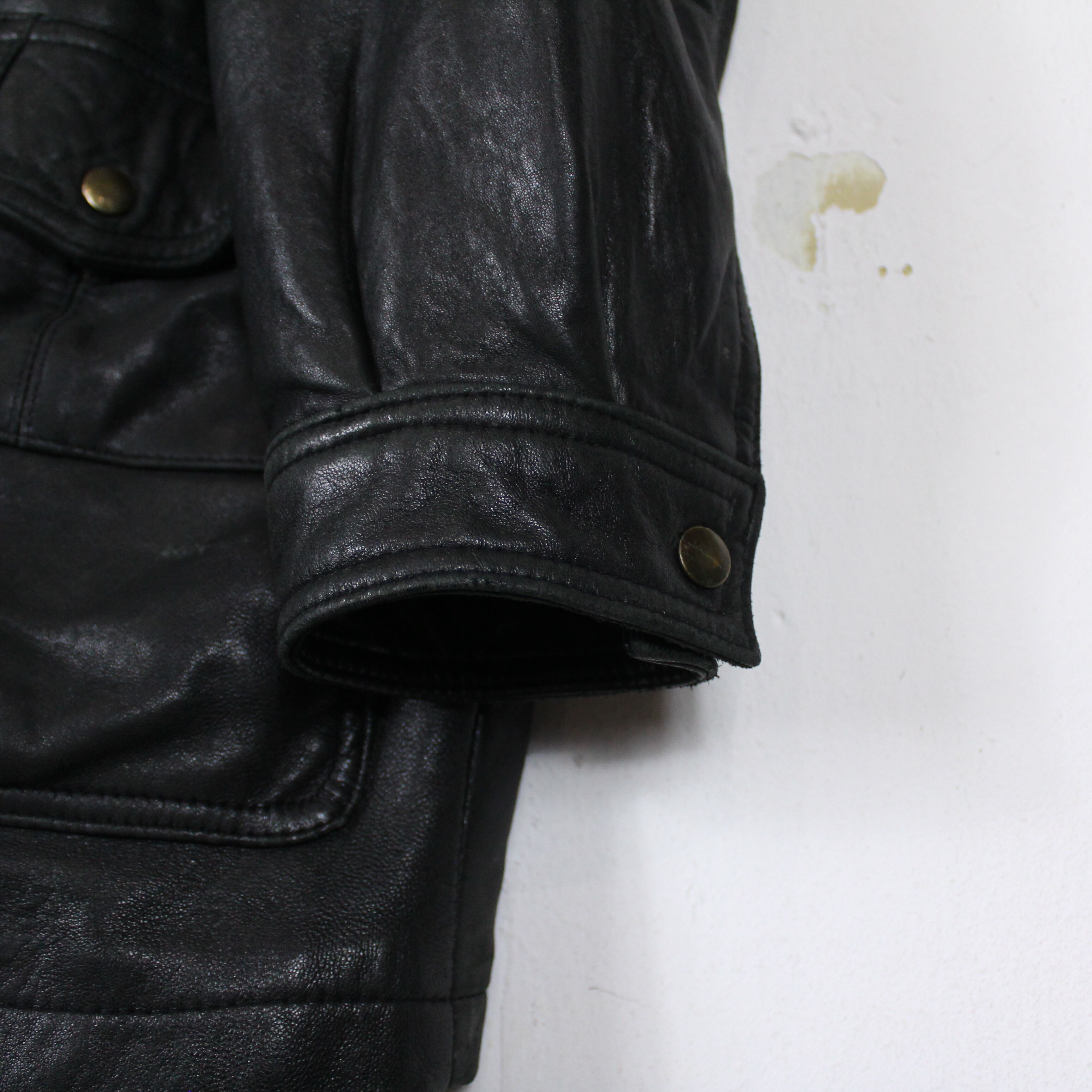 vintage multi gimmick biker jacket 【公式通販】