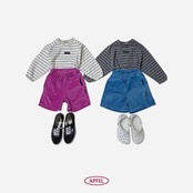 【取寄】APFEL|キューブベルベットパンツ|秋服|韓国子供服|26/AT